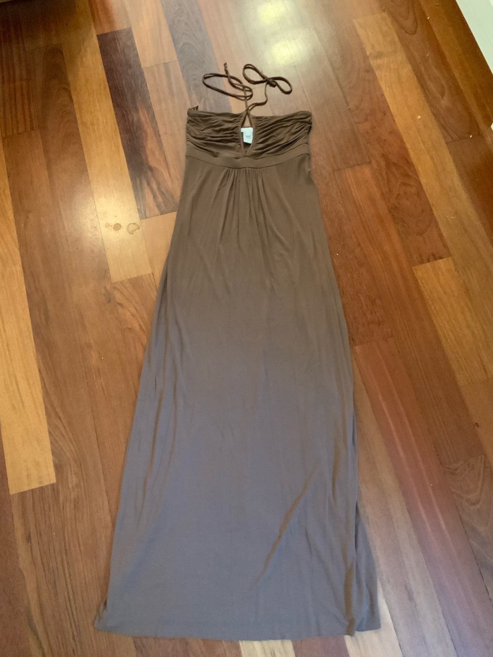 Design History Maxi Dress With Convertible Straps and Keyhole Neckline